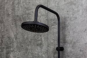 Душевая система Orange Mia M34-922b черный матовый купить в интернет-магазине сантехники Sanbest