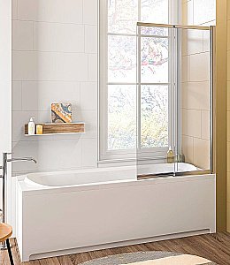 Шторка для ванны Good Door SCREEN SLR-100-C-CH купить в интернет-магазине Sanbest