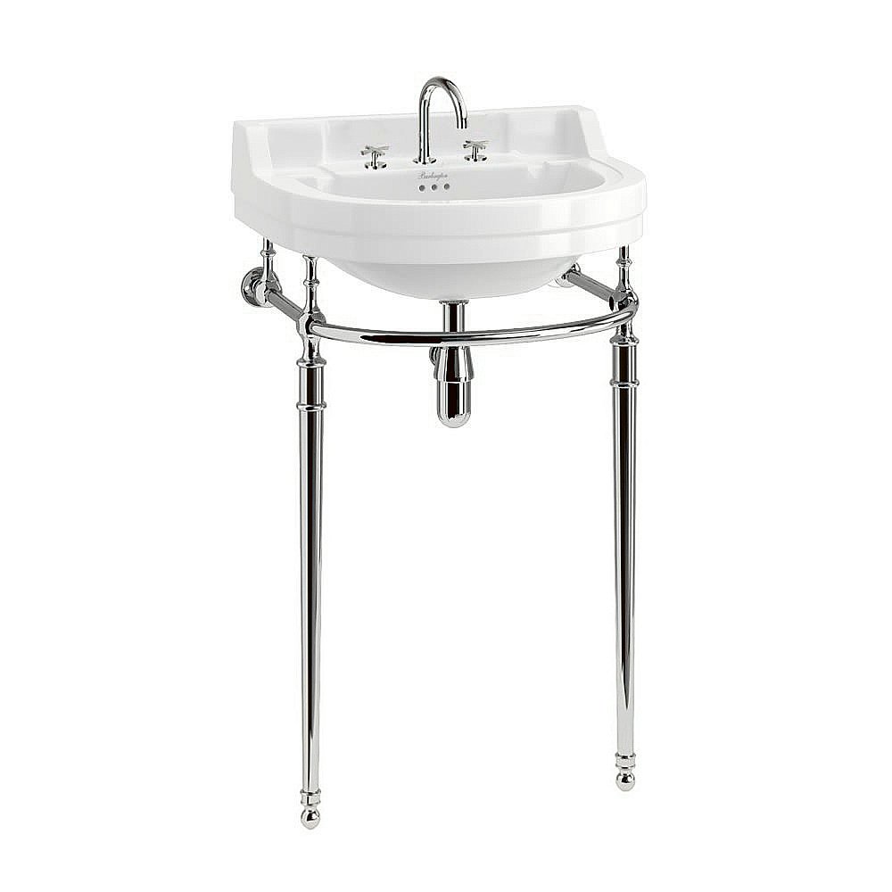 Консоль с раковиной Burlington Edwardian B6 3TH 96 для ванной в интернет-магазине сантехники Sanbest