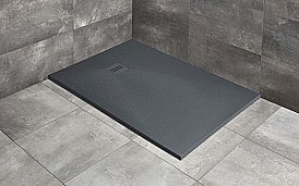 Душевой поддон Radaway Kyntos F 90x80 HKF9080-64 антрацит купить в интернет-магазине Sanbest