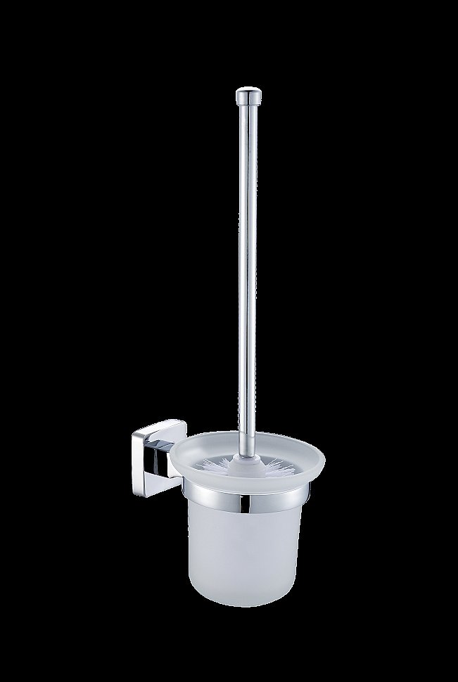 Ершик для унитаза CeramaLux Quadro 61913 хром купить в интернет-магазине сантехники Sanbest