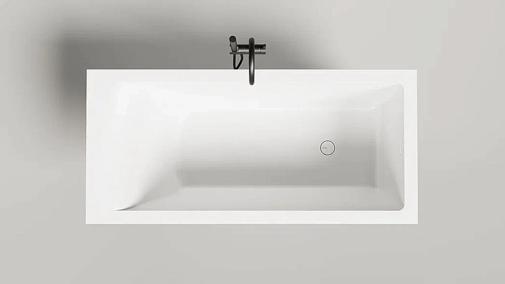 Ванна Salini CASCATA KIT S-stone 104823M 170x70 белая купить в интернет-магазине Sanbest