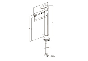 Смеситель для раковины Aquatek Альфа AQ1904MB черный матовый купить в интернет-магазине сантехники Sanbest