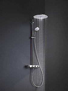 Душевая система Grohe Euphoria SmartControl 310 DUO 26507LS0 белая луна купить в интернет-магазине сантехники Sanbest