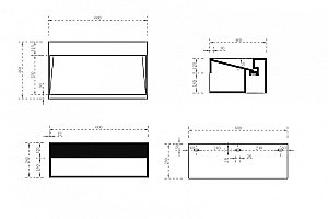 Тумба с раковиной ABBER Stein AS2645-0.6 белая матовая для ванной в интернет-магазине Sanbest