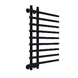 Полотенцесушитель водяной Veconi Tufo T801050B черный купить в интернет-магазине сантехники Sanbest