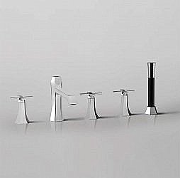 Смеситель для ванны Cisal Cherie CX0002606T купить в интернет-магазине сантехники Sanbest