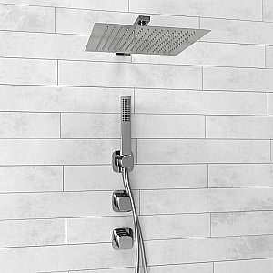 Душевая система WasserKRAFT Naab 8600 SET2837 хром купить в интернет-магазине сантехники Sanbest