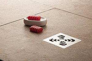 Душевой трап PESTAN Confluo Standard Square 1 Mask 15x15 с рамкой купить в интернет-магазине Sanbest