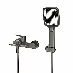 Смеситель для ванны Cezares LINER-VD-GM матовая оружейная сталь купить в интернет-магазине сантехники Sanbest