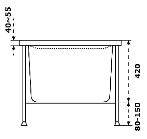 Ванна Azario Бали 170х75 БАВ0104 белая купить в интернет-магазине Sanbest