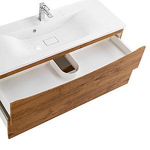Тумба с раковиной Belbagno MARINO 120 подвесная Rovere Nature для ванной в интернет-магазине Sanbest