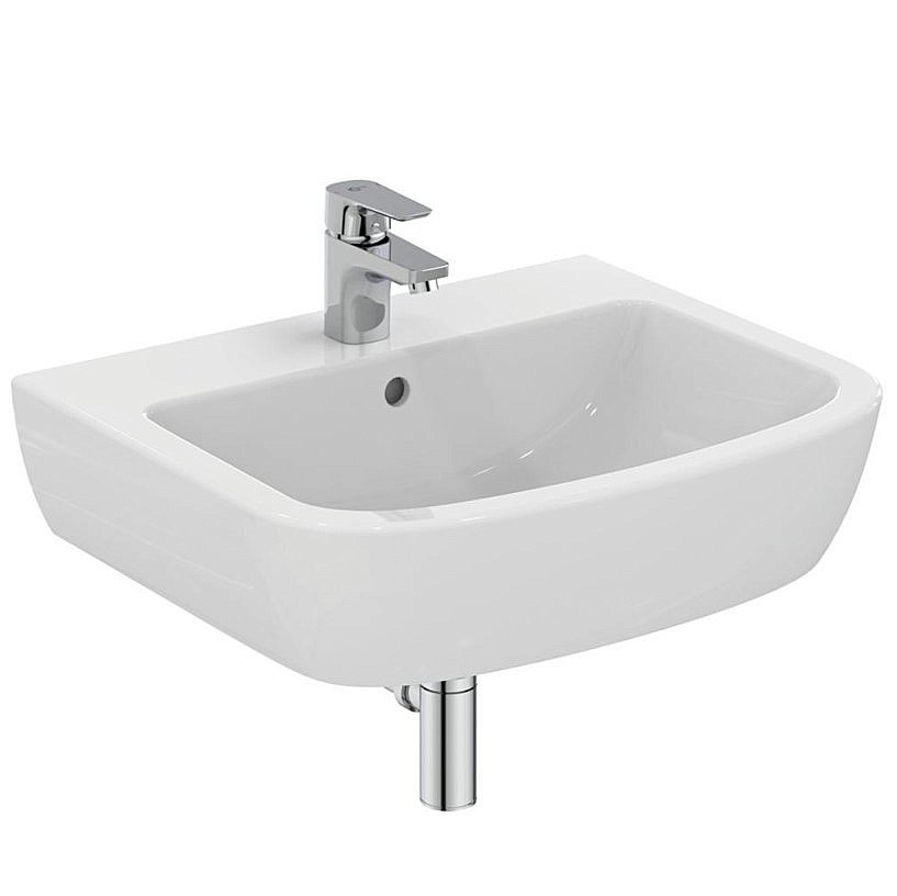 Раковина на полупьедестале Ideal Standard Tempo 60 T056401 белая купить в интернет-магазине Sanbest