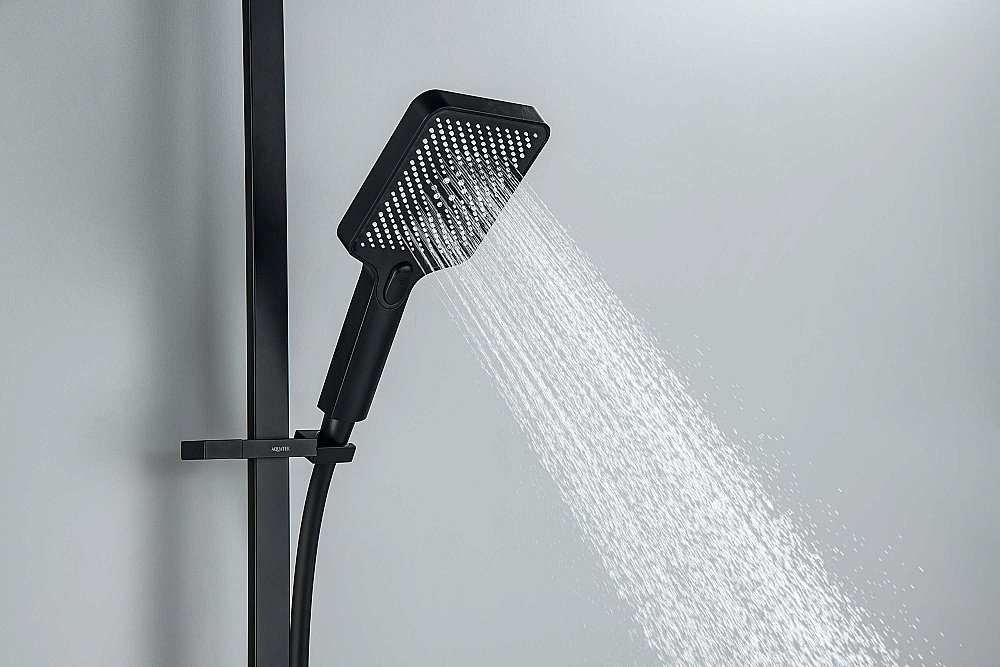 Душевой гарнитур Aquatek Либра AQ2019MB черный матовый купить в интернет-магазине сантехники Sanbest