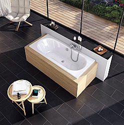 Ванна акриловая Excellent Oceana Slim WAEX.OCE17WHS 170x75 белая купить в интернет-магазине Sanbest