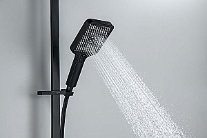 Душевой гарнитур Aquatek Либра AQ2019MB черный матовый купить в интернет-магазине сантехники Sanbest