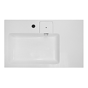 Раковина Azario Ritsa NEW 80 CS00093810 белая купить в интернет-магазине Sanbest