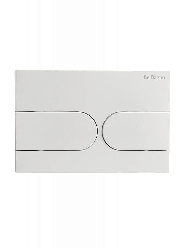 Кнопка для инсталляции BelBagno BB-11-BL белая купить в интернет-магазине сантехники Sanbest