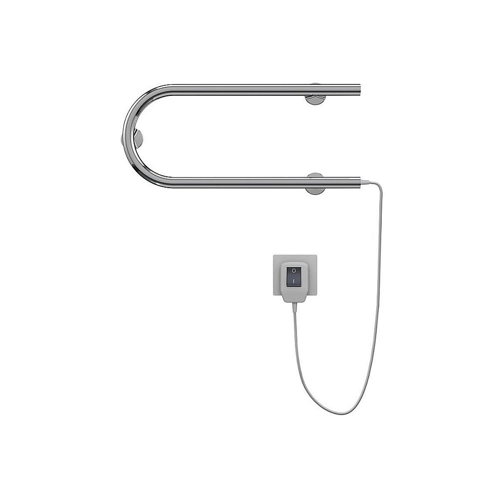 Полотенцесушитель электрический Terminus П-образный 600x200 купить в интернет-магазине сантехники Sanbest