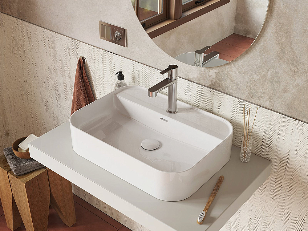 Донный клапан Ravak FLAT X01919 белый купить в интернет-магазине сантехники Sanbest