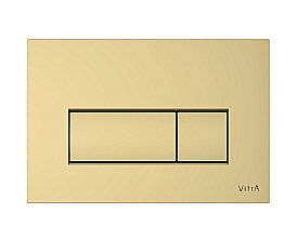Кнопка для инсталляции Vitra Root Square 740-2324 золото купить в интернет-магазине сантехники Sanbest