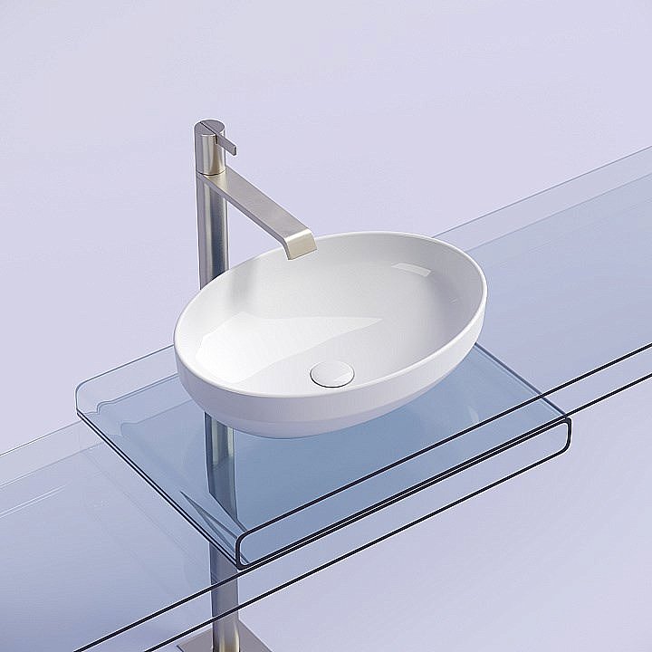 Раковина Ceramica Nova Element 50 CN6056 белая купить в интернет-магазине Sanbest