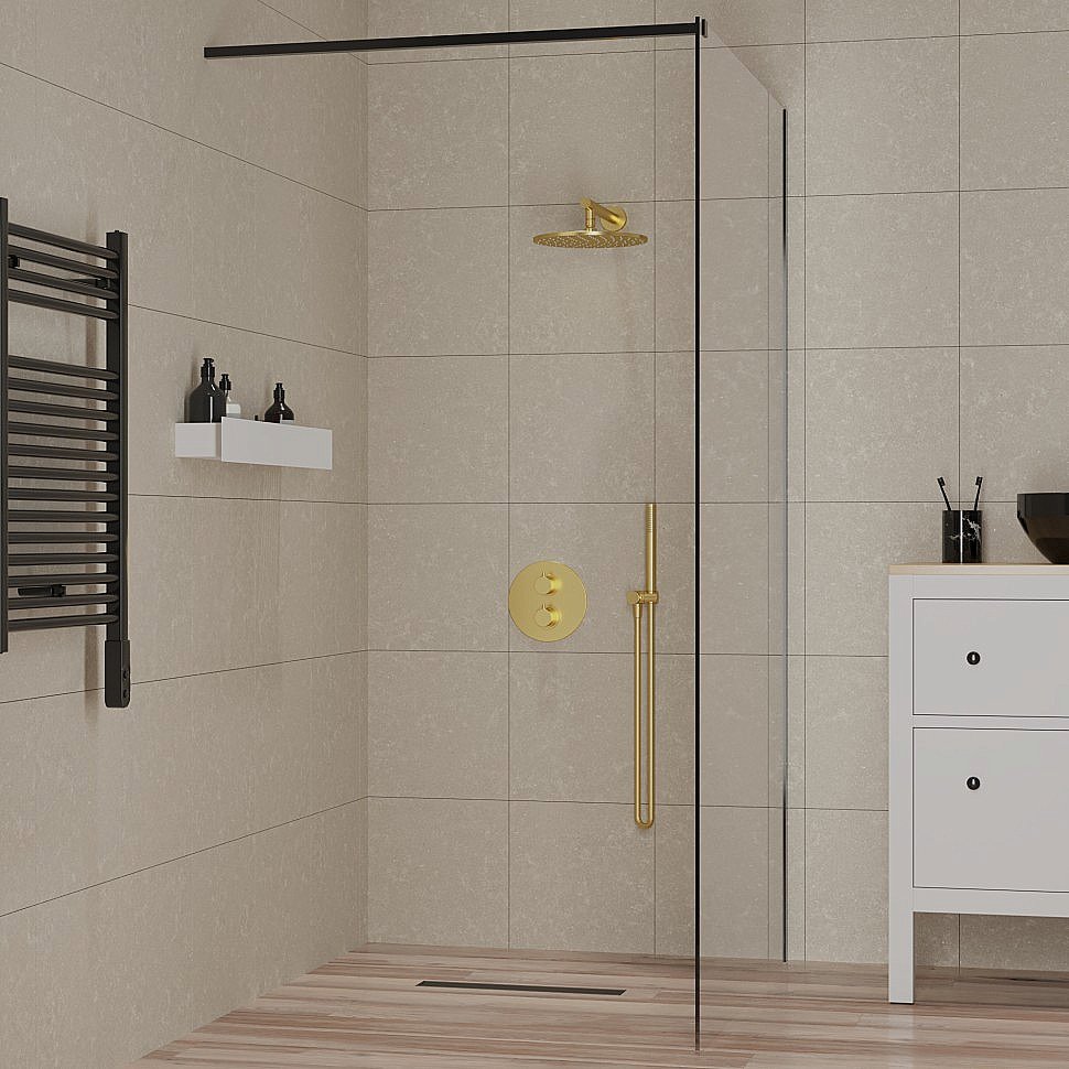 Душевая система PAINI Cox 78PJSET36911THSHBATH золото матовое купить в интернет-магазине сантехники Sanbest