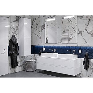 Тумба с раковиной Excellent FINLI MLEX.1102.800.WHWH 80 белый глянец для ванной в интернет-магазине Sanbest