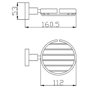 Мыльница Rav-Slezak Colorado COA0301Z золото купить в интернет-магазине сантехники Sanbest