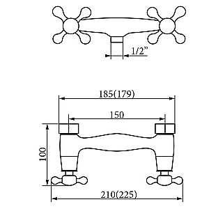Смеситель для душа Veragio Agatha VR.AGT-3731.CR купить в интернет-магазине сантехники Sanbest