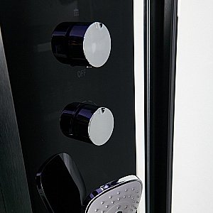 Душевая кабина Orans Diamond 89105RBLH 120х90 профиль черный купить в интернет-магазине Sanbest