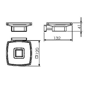 Мыльница Langberger Alster 11915A купить в интернет-магазине сантехники Sanbest