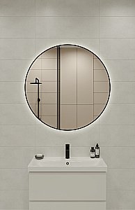 Зеркало Cersanit ECLIPSE 100x100 64149 в ванную от интернет-магазине сантехники Sanbest
