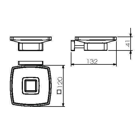 Мыльница Langberger Alster 11915A купить в интернет-магазине сантехники Sanbest