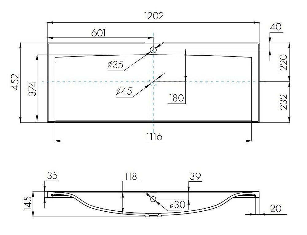 Раковина Акватон Айрис 120 1A729631AG010 белая купить в интернет-магазине Sanbest