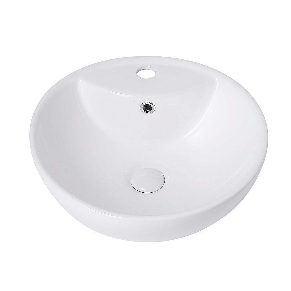 Раковина накладная ABBER Bequem AC2101 белая купить в интернет-магазине Sanbest