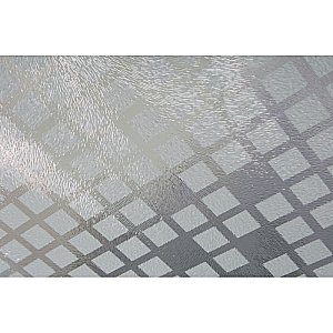 Душевая кабина DTO L 909+VST 90х90 стекло матовое с рисунком/профиль хром купить в интернет-магазине Sanbest