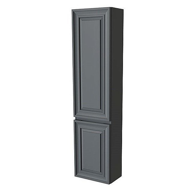 Пенал Caprigo Ponza 40 Серый правый для ванной в интернет-магазине сантехники Sanbest