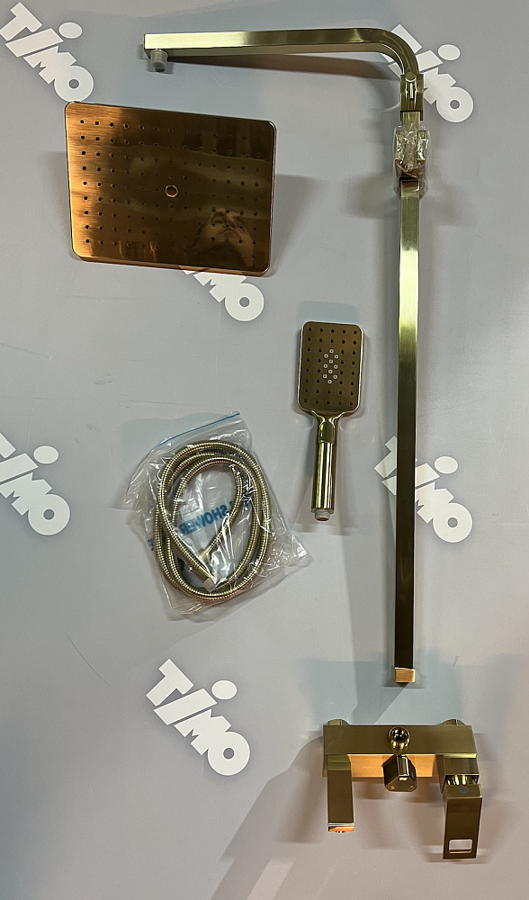 Душевая система Timo Briana SX-7130/17 золото матовое купить в интернет-магазине сантехники Sanbest