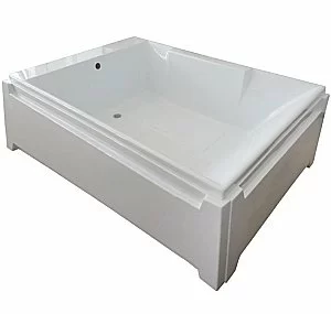 Акриловая ванна Royal Bath TRIUMPH RB665100SB 180х120 белая в сборе купить в интернет-магазине Sanbest