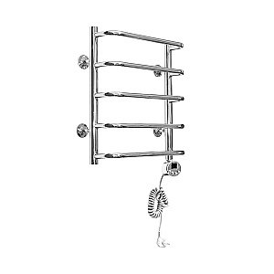 Полотенцесушитель электрический Domoterm Стефано П5 400x500 E хром купить в интернет-магазине сантехники Sanbest
