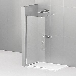 Душевое ограждение Cezares LIBERTA-L-1-105-120-C-Cr стекло прозрачное/профиль хром купить в интернет-магазине Sanbest