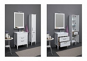 Зеркало Aquanet Денвер 80 в ванную от интернет-магазине сантехники Sanbest