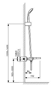 Смеситель для ванны Kaiser Star 02022 купить в интернет-магазине сантехники Sanbest