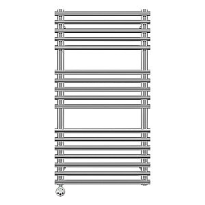 Полотенцесушитель электрический Terminus Кремона П17 500x1046 левый/правый купить в интернет-магазине сантехники Sanbest