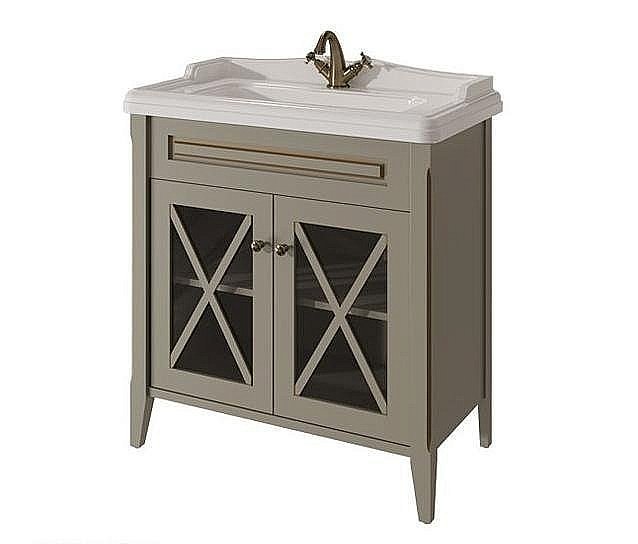 Тумба с раковиной Caprigo Napoli 80 для ванной в интернет-магазине Sanbest