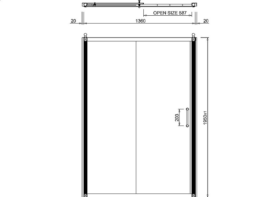 Душевая дверь Burlington C8S купить в интернет-магазине Sanbest