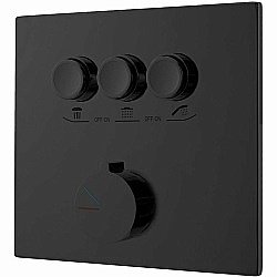 Смеситель для душа Vincea VSCV-431MB черный матовый купить в интернет-магазине сантехники Sanbest