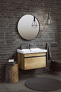 Тумба с раковиной Urban 100 110DB дуб балтийский для ванной в интернет-магазине Sanbest