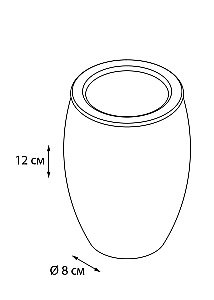 Стакан FIXSEN DECO FX-280-3 купить в интернет-магазине сантехники Sanbest